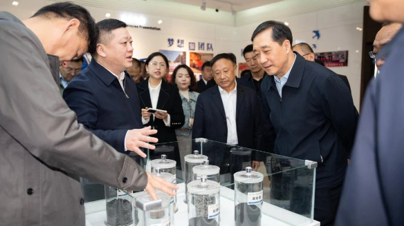 新疆自治區(qū)政協(xié)副主席劉會(huì)軍調(diào)研新疆湘晟